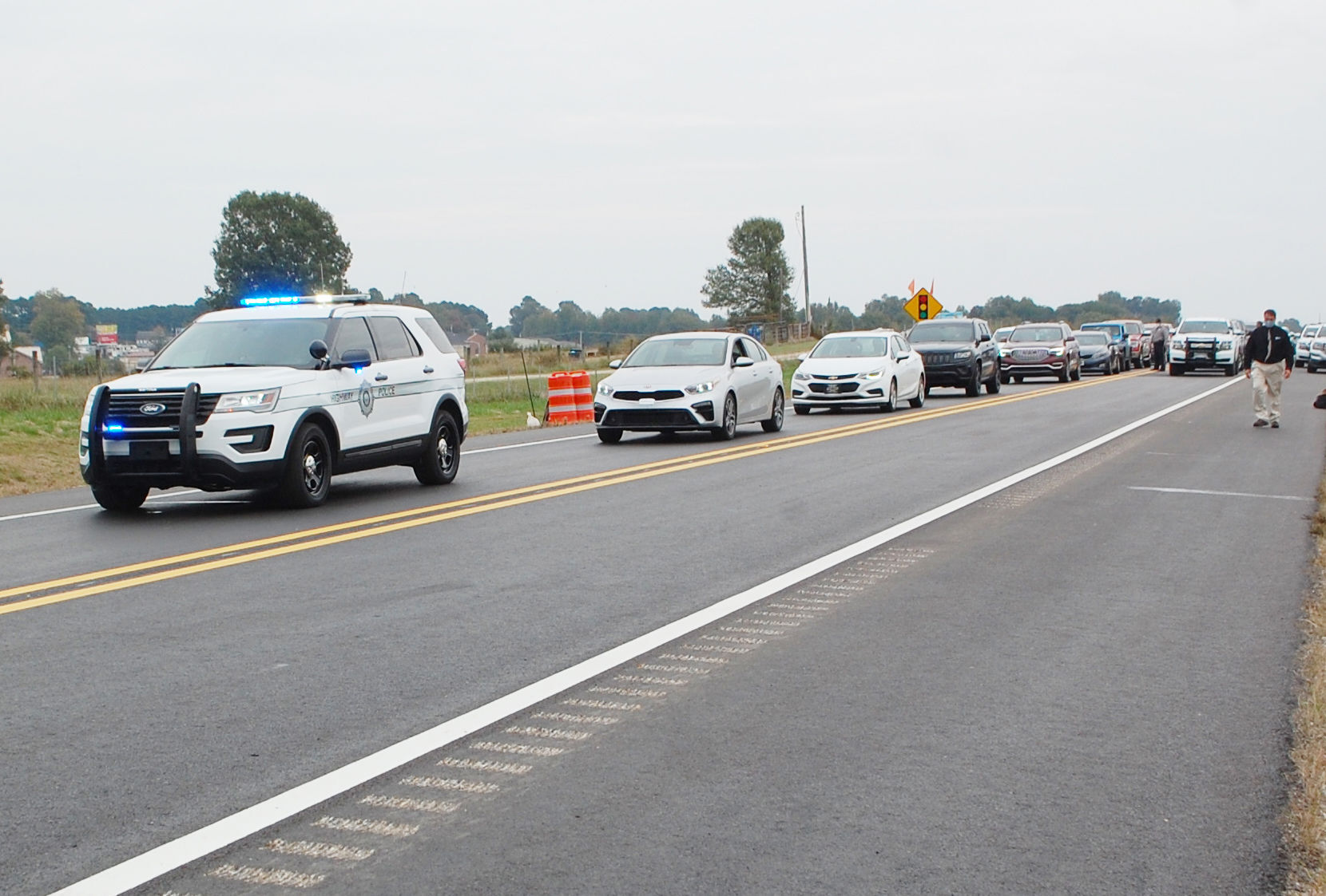 Highway 412 west bypass opens